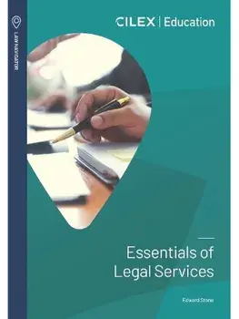 Essentials of Legal Services, Paperback/Edward Stone