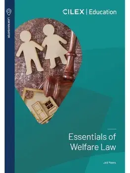 Essentials of Welfare Law, Paperback/Jed Meers