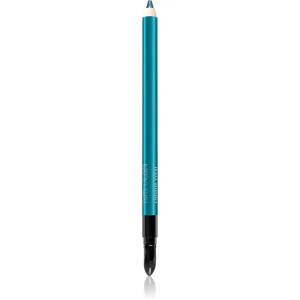 Estée Lauder Double Wear 24h Waterproof Gel Eye Pencil eyeliner gel rezistent la apă cu aplicator culoare Turquoise 1.2 g