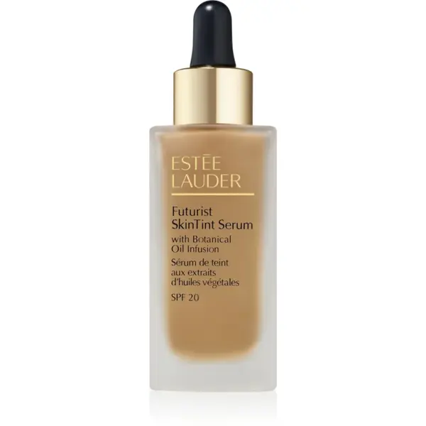 Estée Lauder Futurist SkinTint Serum Foundation With Botanical Oil Infusion SPF 20 machiaj de îngrijire SPF 20 culoare 3N2 Wheat 30 ml