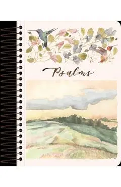 ESV Scripture Journal, Spiral-Bound Edition: Psalms (Artwork by Ruth Chou Simons) (Paperback) - Ruth Chou Simons
