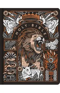 ESV Single Column Journaling Bible, Artist Series (Hardcover, Joshua Noom, the Lion and the Lamb) - Joshua Noom