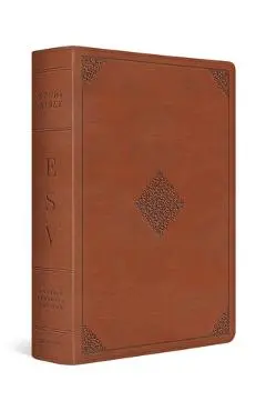 ESV Study Bible (Trutone, English Saddle, Ornament Design) - T. Desmond Alexander