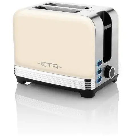 Eta Eta 916690040 Paine prajitor retro, 2 felii, 7 trepte de coacere, 930W, Bej