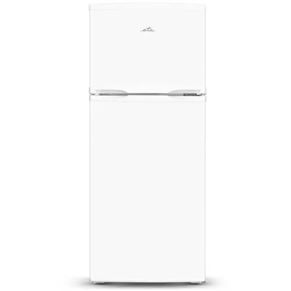 Eta ETA Refrigerator Energy efficiency class E, Free standing, Freezer at the top, Height 123 cm, Total capacity 151 L, White