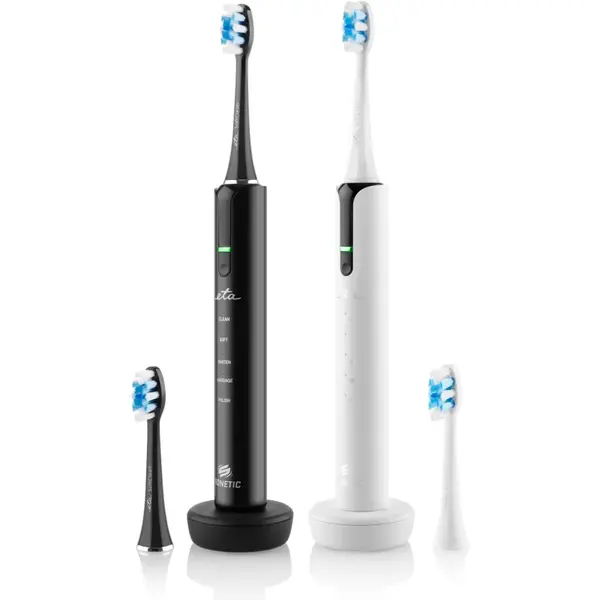 ETA Sonetic 2709 90000 Sonic Electric periuță de dinți, 2 setari 2 buc