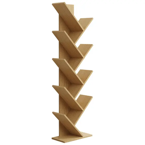 Etajeră, 40/140/20 cm, stejar miere,