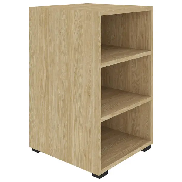 Etajeră, 46/67/40 cm, culoare lemn stejar,