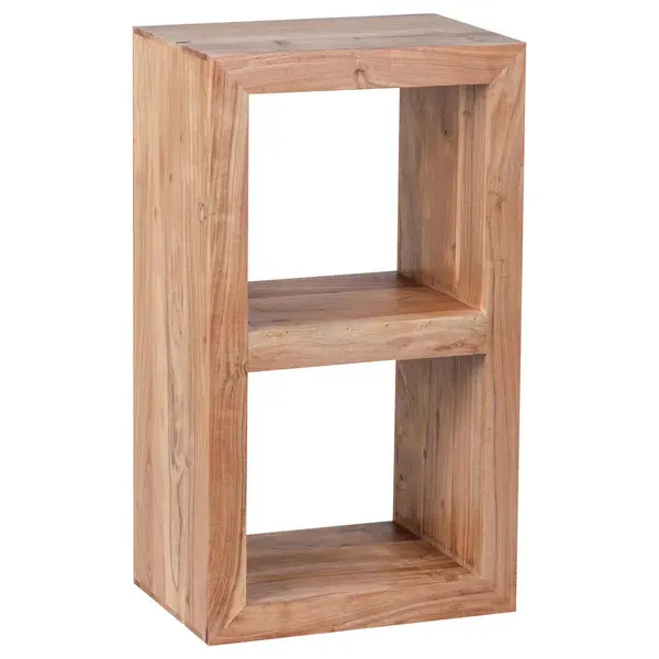 Etajeră, 50/88/35 cm, culoare lemn acacia,