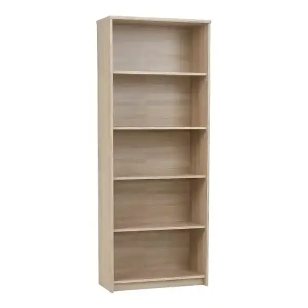 Etajera office Johan New 04 - 72,5 33,8 186 cm, stejar Sonoma