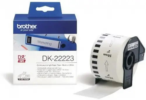 Etichete de hartie Brother DK- 22223 50mm x 30.48m