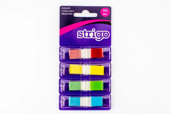 Etichete Indexare Strigo Adezive, 4 Culori, 120 File