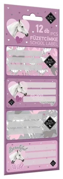 Etichete Lizzy Card Wild Beauty Purple - 12 buc