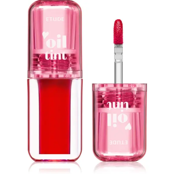 ETUDE Dear Darling Oil Tint tratament intensiv cu ulei de buze culoare 03 Neon Pink 4.2 g