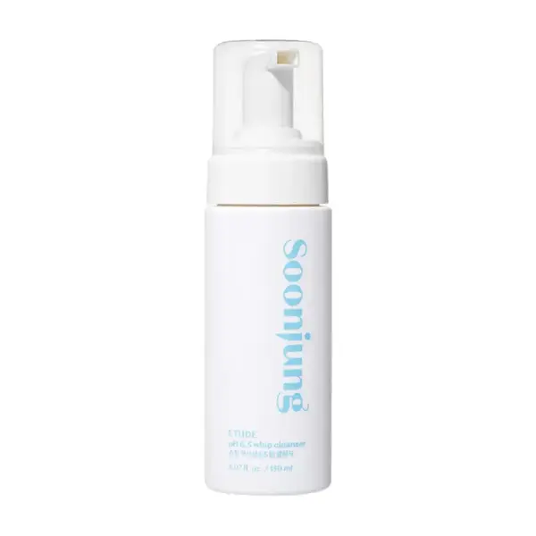 Etude House – Soon Jung pH 6.5 Whip Facial Cleanser Foam, 150ml