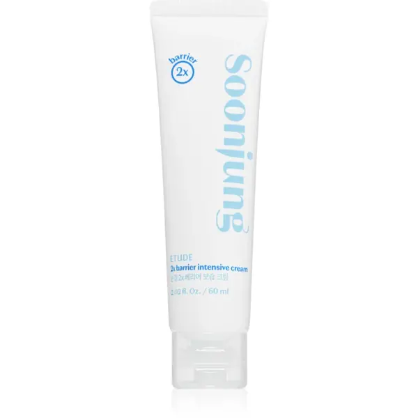 ETUDE SoonJung 2x Barrier Intensive Cream cremă intens hidratantă reface bariera protectoare a pielii 60 ml