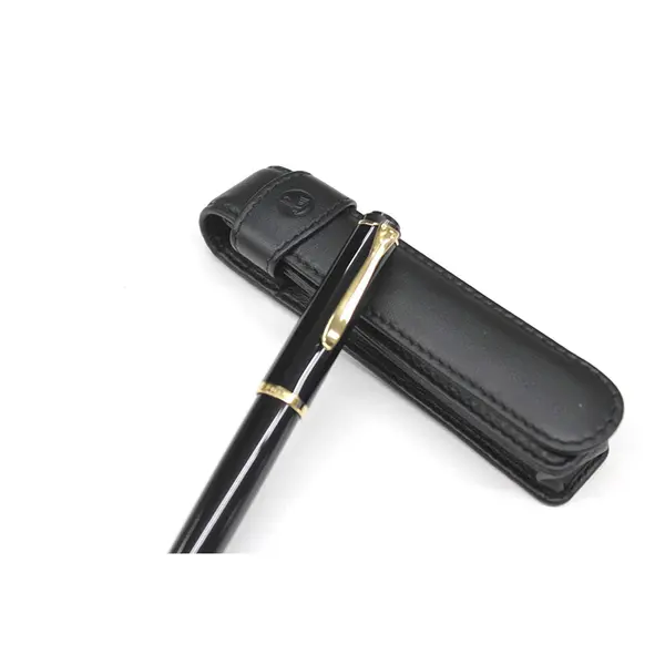 Etui din piele, pentru 1 instrument de scris, TG11, negru, Pelikan