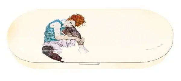 Etui ochelari Fridolin Edith, Egon Schiele