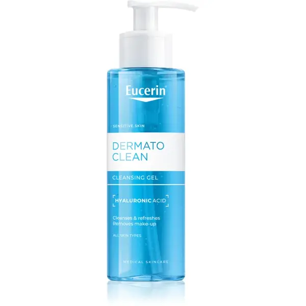Eucerin DermatoClean gel de curatare facial cu efect de hidratare 200 ml