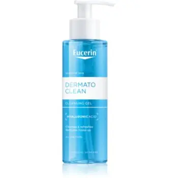 Eucerin DermatoClean gel de curatare facial cu efect de hidratare