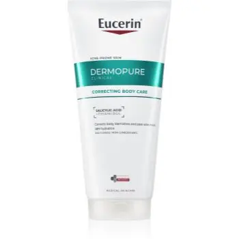 Eucerin DermoPure Clinical Correcting Body Care crema de corp impotriva imperfectiunilor pielii cauzate de acnee
