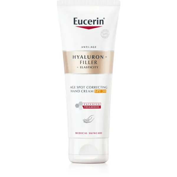 Eucerin Hyaluron-Filler + Elasticity crema de maini impotriva petelor pigmentate SPF 30 75 ml