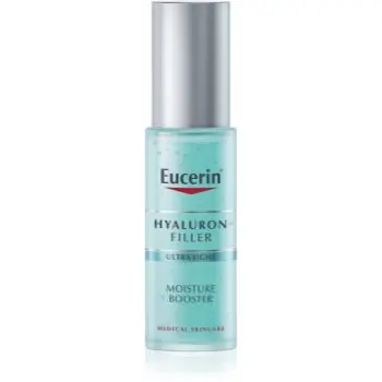 Eucerin Hyaluron-Filler Moisture Booster ser cu textura fina pentru o hidratare intensa