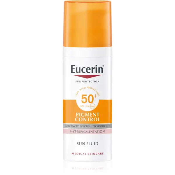 Eucerin Sun Pigment Control emulsie protectoare împotriva hiper-pigmentării tenului SPF 50+ 50 ml