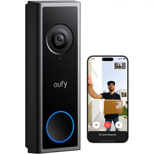 eufy Sonerie video Eufy C31 WiFi 2K FHD, Compatibil cu HomeBase S380