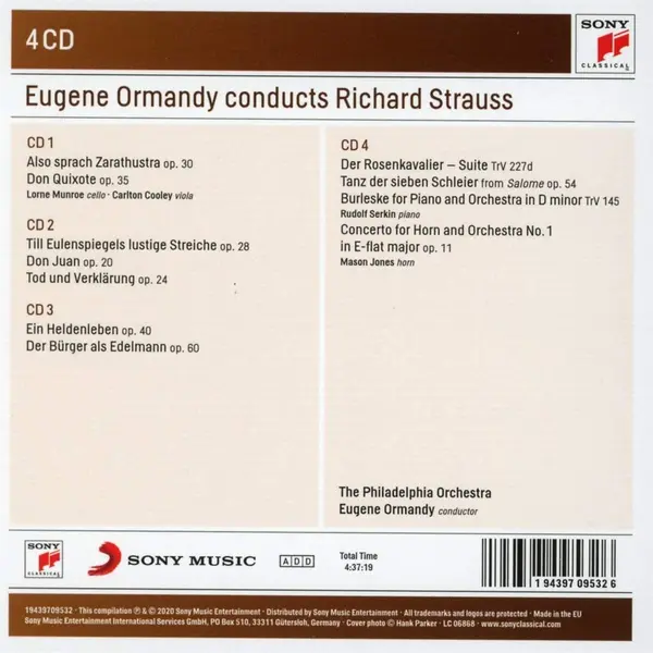 Eugene Ormandy Conducts Richard Strauss | Eugene Ormandy