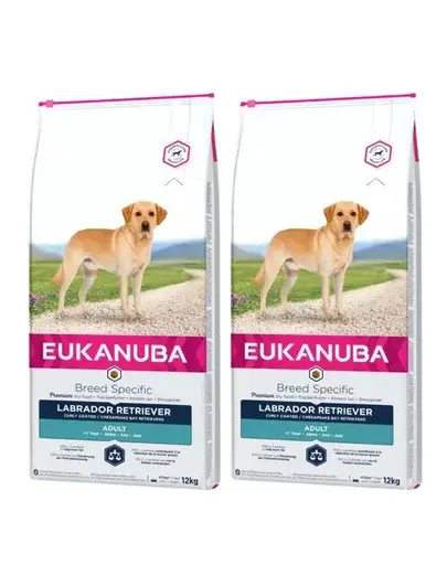 EUKANUBA Adult Breeds Specific Labrador Retriever Chicken 24 kg (2 x 12 kg) hrana uscata caini Labrador Retriever adulti, cu pui