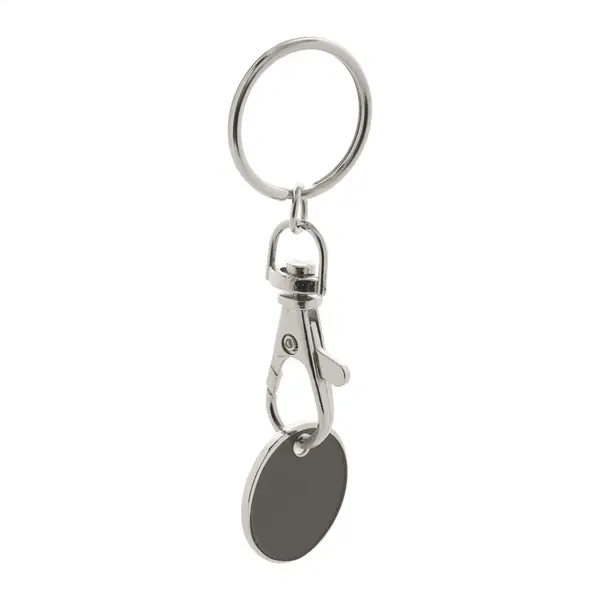 Eurocoin breloc - negru