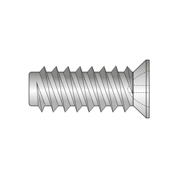 Eurosurub Cap Ingropat O7.7 mm Locas Z Filet Dublu Otel Zincat-L 25