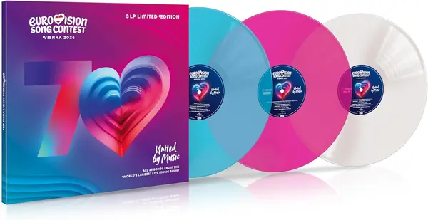 Eurovision Song Contest Vienna 2026 (Blue, White & Pink Vinyl) | Various Artists