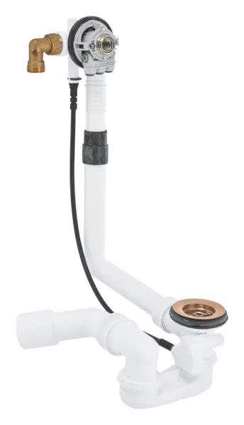 Evacuare cu umplere cada Grohe TalentoFill, universala, mat, cupru, 28990DL0