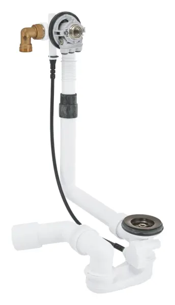 Evacuare cu umplere cada Grohe TalentoFill, universala, mat, grafit, 28990AL0