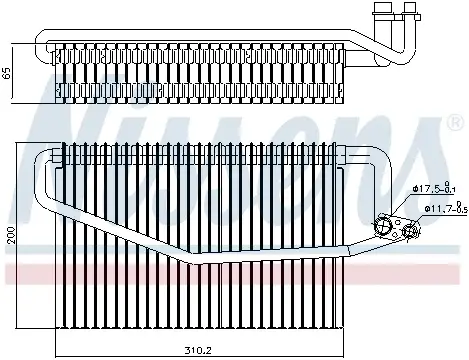 Evaporizator aer conditionat Mercedes Clasa C (CL203), C T-MODEL (S203), C (W203), CLK (A209), CLK (C209), G (W463) 1.8-6.2 dupa 1997