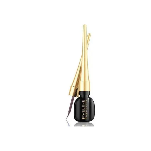 Eveline Celebrities Eyeliner Crema de ochi lichid pentru aplicare precisă Culoare Negru