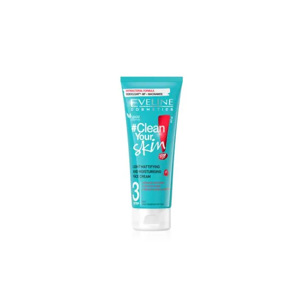 Eveline Clean Your Skin matifianta si hidratanta Light Volum 75 ml