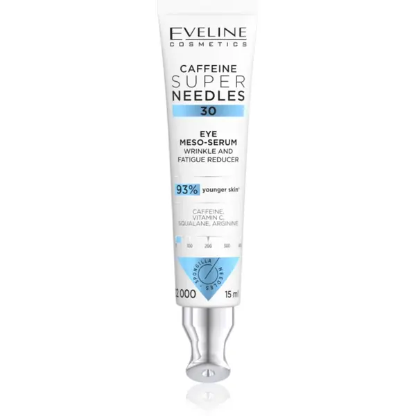 Eveline Cosmetics Caffeine Super Needles 30 ser pentru ochi antirid 15 ml