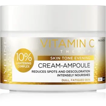 Eveline Cosmetics Cream-Ampoule Vitamin C Crema intensiva impotriva inrosirii pielii.