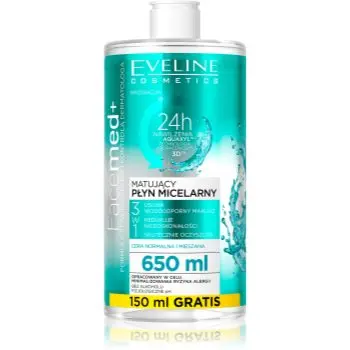 Eveline Cosmetics FaceMed+ apa micelara cu efect de matifiere