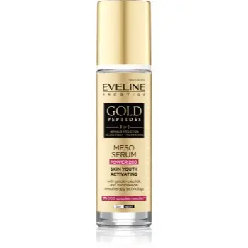 Eveline Cosmetics Gold Peptides 3 in 1 ser activator pentru un aspect intinerit