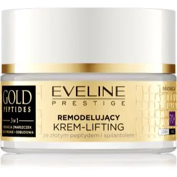 Eveline Cosmetics Gold Peptides crema cu efect de lifting pentru ten matur