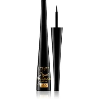 Eveline Cosmetics Liquid Precision 2000 Procent eyeliner rezistent la apă