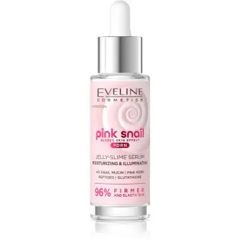 Eveline Cosmetics Pink Snail Glazed Skin Effect ser cu efect iluminator faciale
