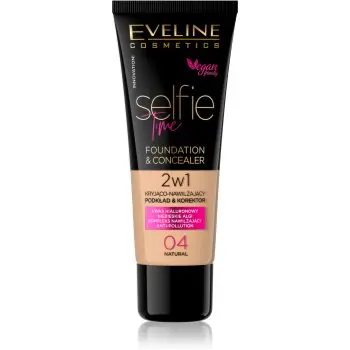 Eveline Cosmetics Selfie Time make-up si corector 2 in 1