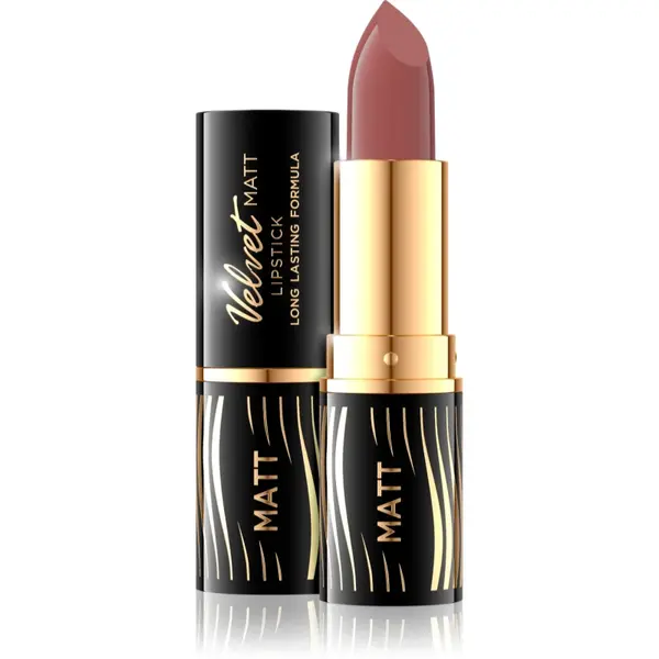 Eveline Cosmetics Velvet Matt ruj crema cu efect matifiant culoare 516 4,5 g