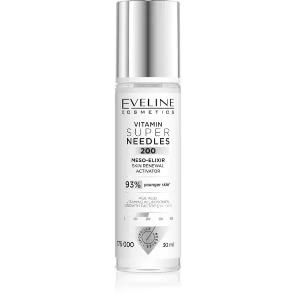 Eveline Cosmetics Vitamin Super Needles 200 activator pentru regenerarea celulelor pielii 30 ml