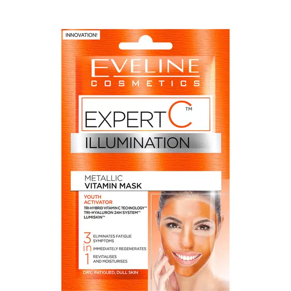 Eveline Expert C Illumination Metallic Vitamin Face Mask